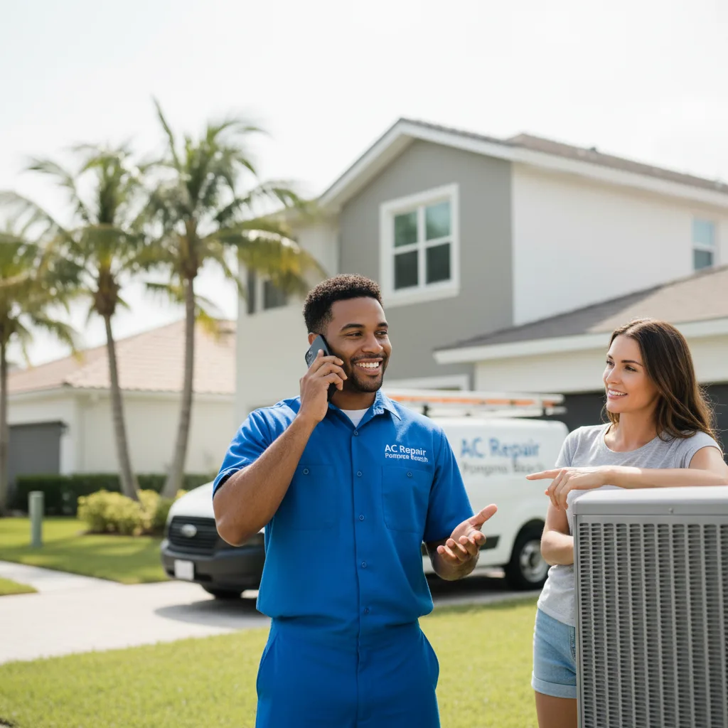 AC Repair Pompano Beach customer support in Hutchins